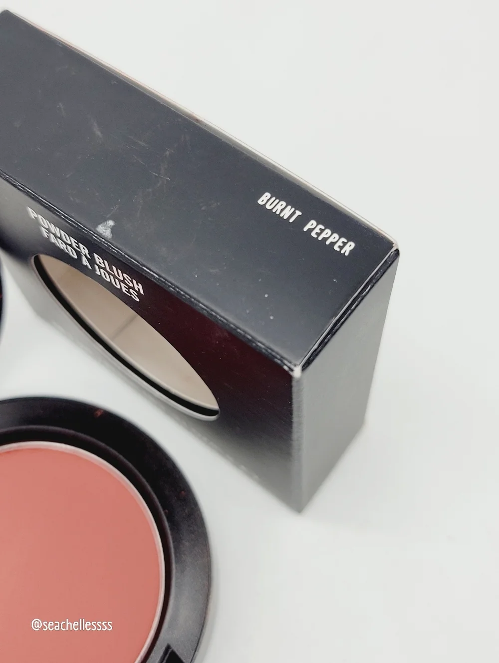 Burnt Pepper Mac Matte Powder Blush Dirty Tangerine Brand New in Box Authentic